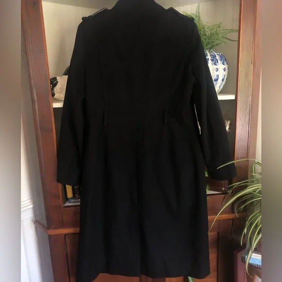 Authentic Barbour Falcon Wool Coat US Size 10 Excellent Condition - Picture 9 of 13